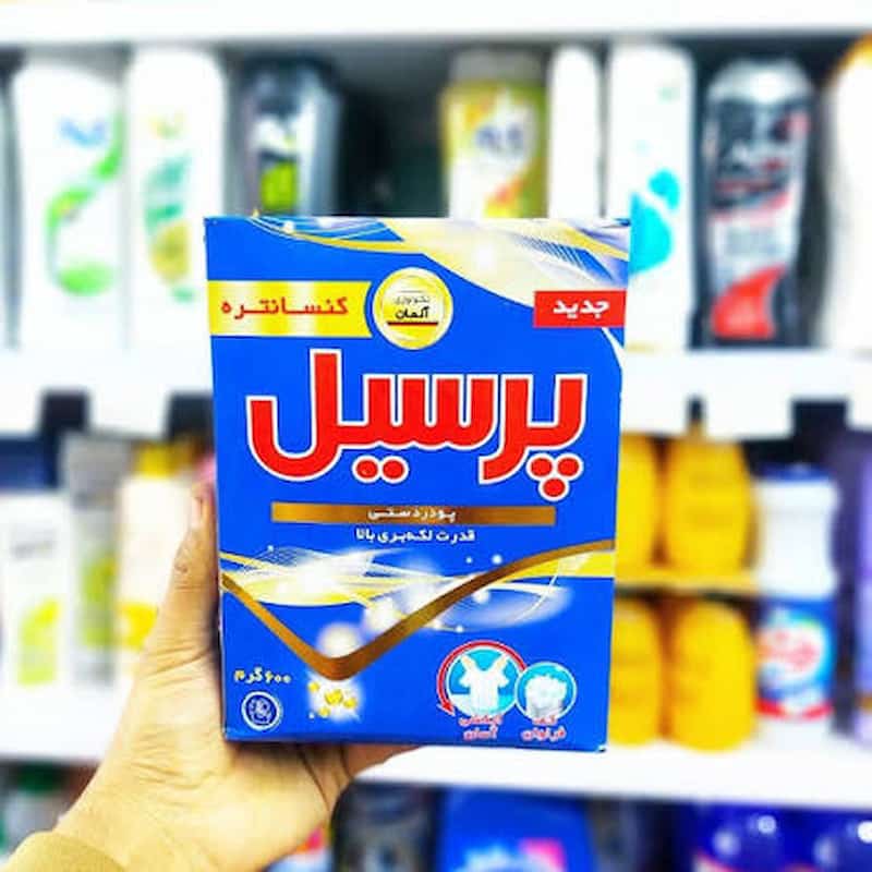 پودر دستی کنسانتره پرسیل فرمول غلیظ برای پاکسازی مؤثر الیاف